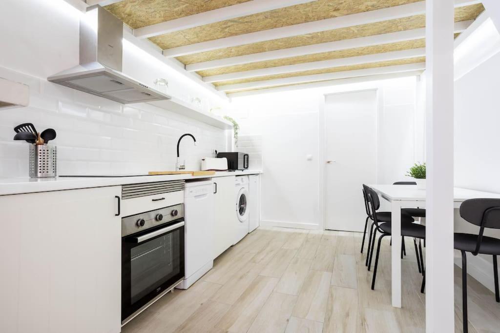 Apartament Loft Reformado En Marques De Vadillo Con Patio Privado Madryt Zewnętrze zdjęcie